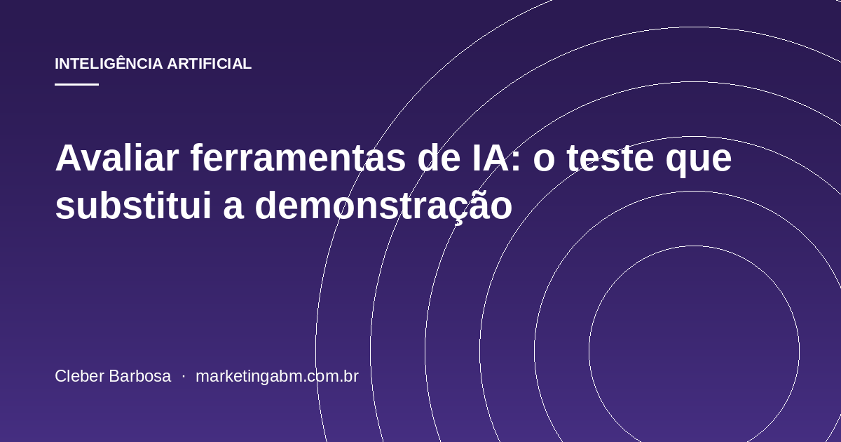 Agentes autônomos em marketing: onde cabe e o que precisa antes — capa do artigo