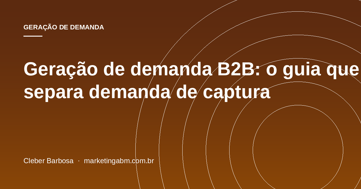 Webinar em B2B: por que o formato grande parou de funcionar — capa do artigo