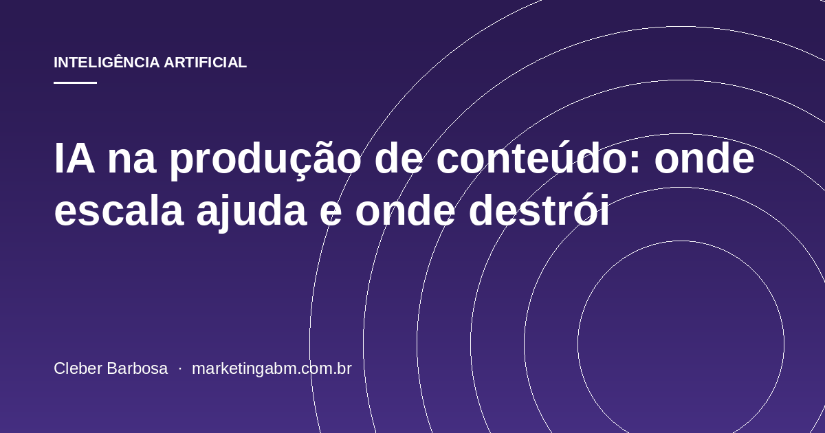 Conteúdo B2B em português: o que a tradução não resolve — capa do artigo