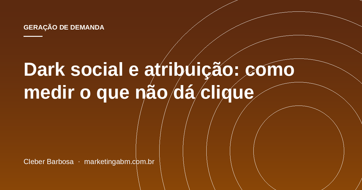 Webinar em B2B: por que o formato grande parou de funcionar — capa do artigo