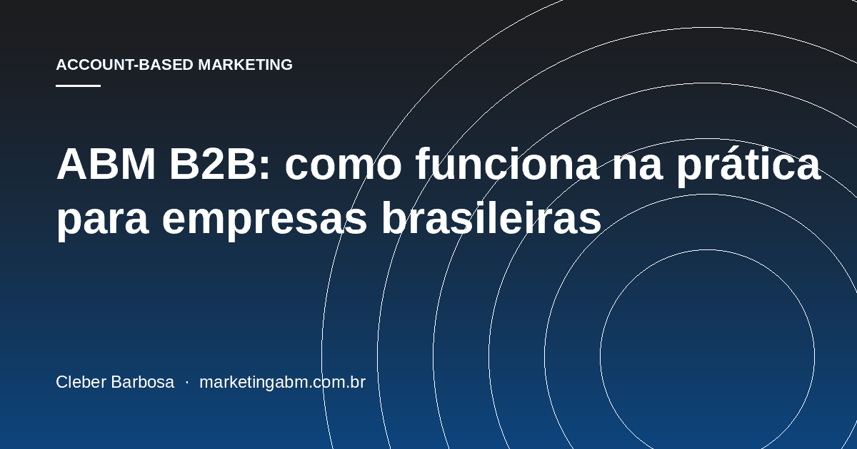 ABM B2B: como funciona na prática para empresas brasileiras — capa do artigo
