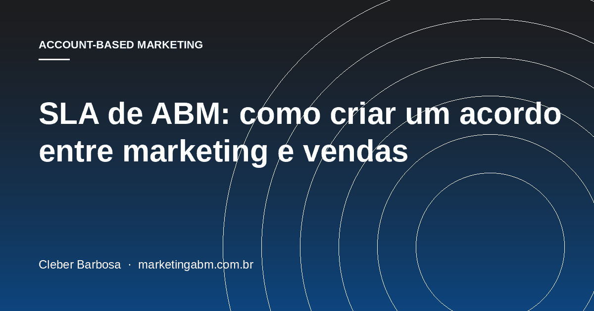 Alinhamento entre marketing e vendas: o guia prático para resolver de vez — capa do artigo