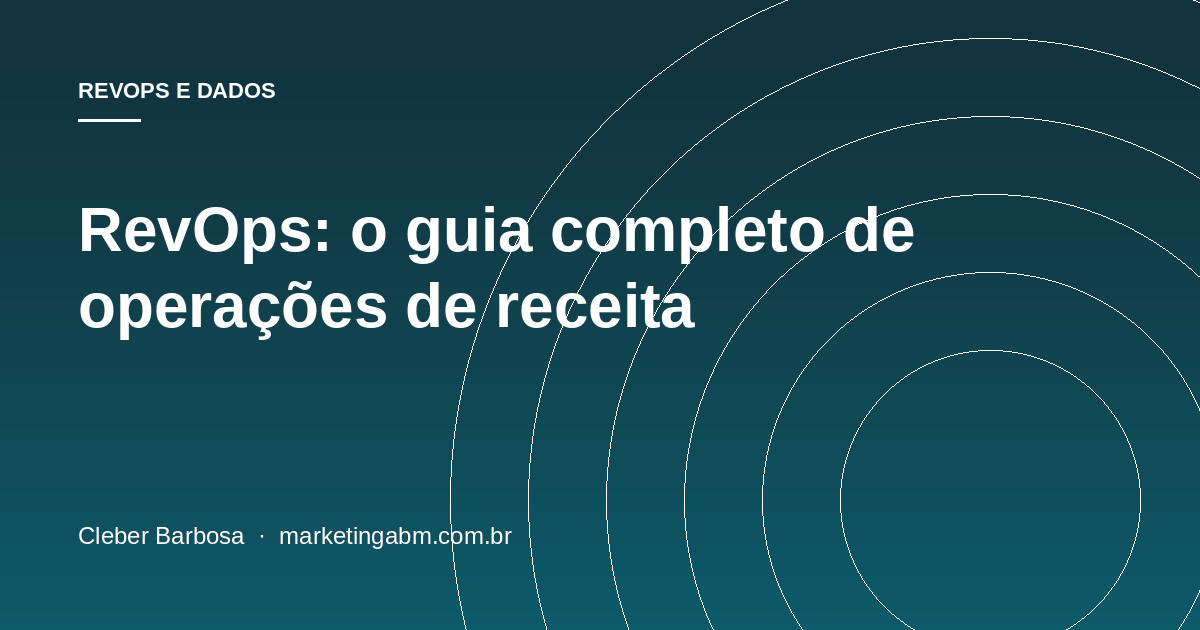 Lead scoring que funciona: construindo com dado, não com achismo — capa do artigo