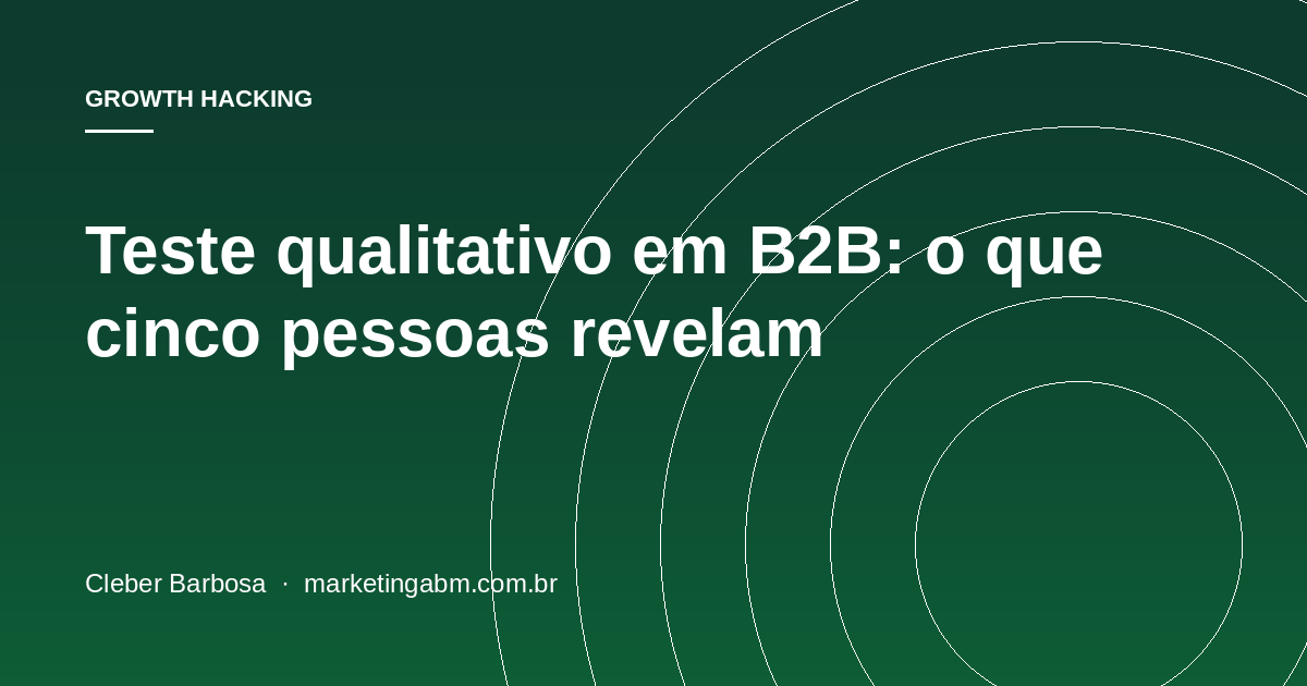 Página de serviço em B2B: a mais importante e a menos cuidada — capa do artigo